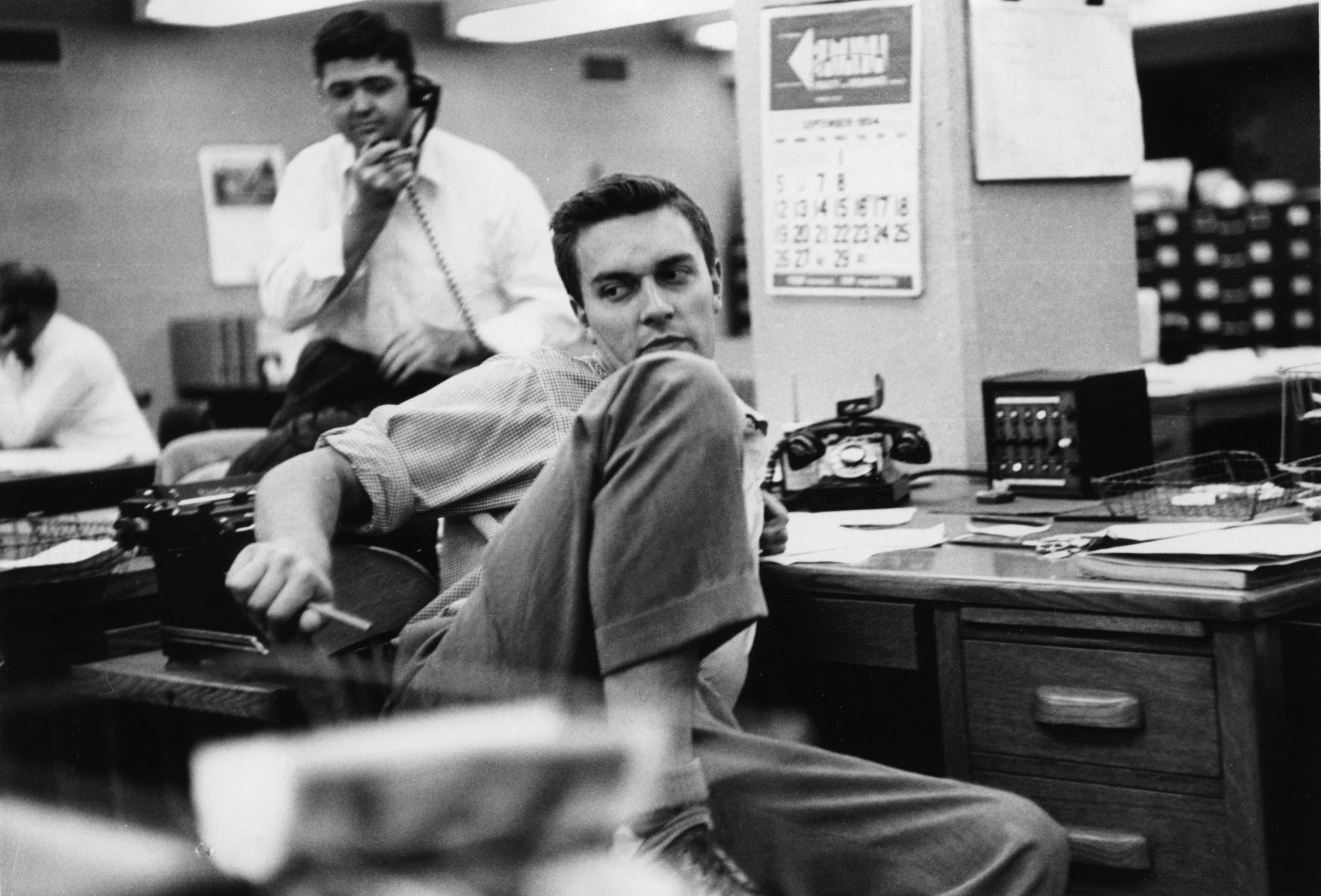 Tucson Citizen newsroom, 1954